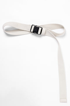 画像をギャラリービューアに読み込む, Y-3 Yohji Yamamoto CLASSIC LOGO BELT (WHITE)