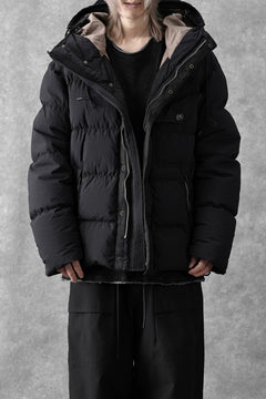 画像をギャラリービューアに読み込む, Ten c SURVIVAL DOWN JACKET / GARMENT DYED (BLACK)