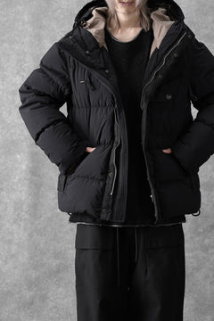 画像をギャラリービューアに読み込む, Ten c SURVIVAL DOWN JACKET / GARMENT DYED (BLACK)