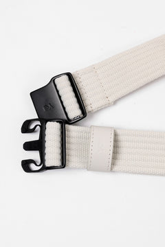 画像をギャラリービューアに読み込む, Y-3 Yohji Yamamoto CLASSIC LOGO BELT (WHITE)