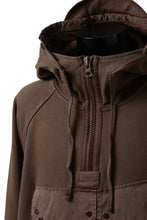 画像をギャラリービューアに読み込む, Ten c MULTI POCKET ZIP HOODIE / GARMENT DYED (BROWN)