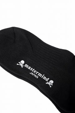 画像をギャラリービューアに読み込む, mastermind JAPAN SOCKS / SKULL LOGO (BLACK)