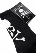 画像をギャラリービューアに読み込む, mastermind JAPAN SOCKS / SKULL LOGO (BLACK)