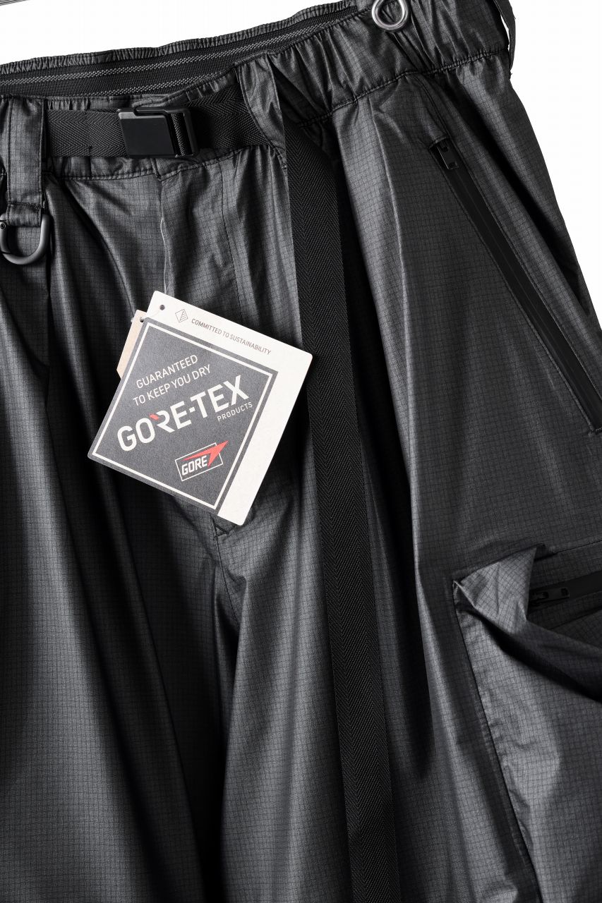 画像をギャラリービューアに読み込む, Y-3 Yohji Yamamoto OUTDOOR 2WAY PANTS / GORE-TEX RIPSTOP (BLACK)
