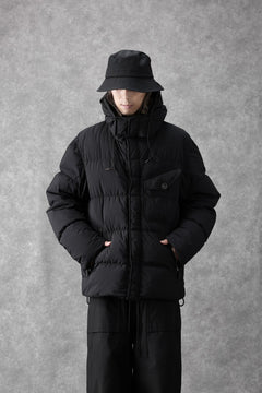 画像をギャラリービューアに読み込む, Ten c SURVIVAL DOWN JACKET / GARMENT DYED (BLACK)