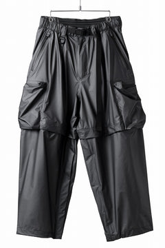 画像をギャラリービューアに読み込む, Y-3 Yohji Yamamoto OUTDOOR 2WAY PANTS / GORE-TEX RIPSTOP (BLACK)