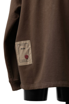 画像をギャラリービューアに読み込む, Ten c MULTI POCKET ZIP HOODIE / GARMENT DYED (BROWN)