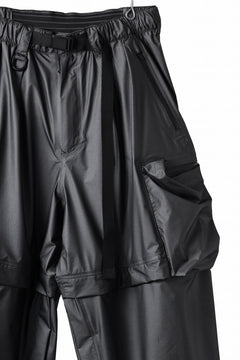 画像をギャラリービューアに読み込む, Y-3 Yohji Yamamoto OUTDOOR 2WAY PANTS / GORE-TEX RIPSTOP (BLACK)