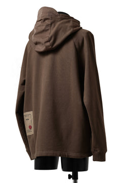 画像をギャラリービューアに読み込む, Ten c MULTI POCKET ZIP HOODIE / GARMENT DYED (BROWN)