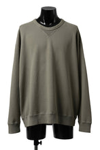 画像をギャラリービューアに読み込む, Ten c COTTON JERSEY SWEAT SHIRT / GARMENT DYED (ASH GRAY)