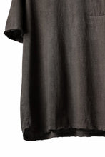 画像をギャラリービューアに読み込む, daub DYEING OVERSIZE T-SHIRT WITH POCKET / C.JERSEY (BROWN)