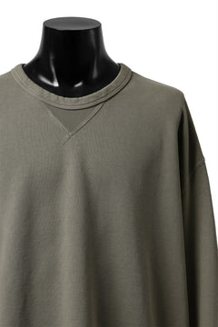 画像をギャラリービューアに読み込む, Ten c COTTON JERSEY SWEAT SHIRT / GARMENT DYED (ASH GRAY)