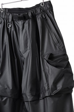画像をギャラリービューアに読み込む, Y-3 Yohji Yamamoto OUTDOOR 2WAY PANTS / GORE-TEX RIPSTOP (BLACK)