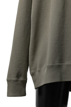 画像をギャラリービューアに読み込む, Ten c COTTON JERSEY SWEAT SHIRT / GARMENT DYED (ASH GRAY)