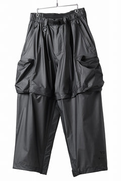 画像をギャラリービューアに読み込む, Y-3 Yohji Yamamoto OUTDOOR 2WAY PANTS / GORE-TEX RIPSTOP (BLACK)
