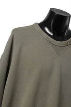 画像をギャラリービューアに読み込む, Ten c COTTON JERSEY SWEAT SHIRT / GARMENT DYED (ASH GRAY)