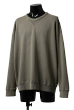 画像をギャラリービューアに読み込む, Ten c COTTON JERSEY SWEAT SHIRT / GARMENT DYED (ASH GRAY)