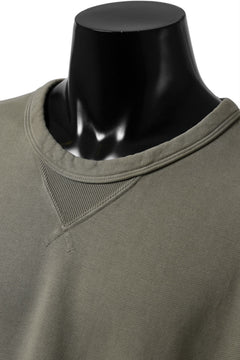 画像をギャラリービューアに読み込む, Ten c COTTON JERSEY SWEAT SHIRT / GARMENT DYED (ASH GRAY)