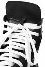 Load image into Gallery viewer, A.F ARTEFACT x Portaille LACE & BIAS ZIP ALEXANDER BOOTS / WAXED HORSE LEAHER (BLACK x WHITE)