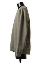 画像をギャラリービューアに読み込む, Ten c COTTON JERSEY SWEAT SHIRT / GARMENT DYED (ASH GRAY)