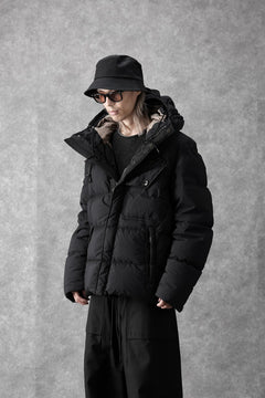 画像をギャラリービューアに読み込む, Ten c SURVIVAL DOWN JACKET / GARMENT DYED (BLACK)