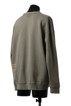 画像をギャラリービューアに読み込む, Ten c COTTON JERSEY SWEAT SHIRT / GARMENT DYED (ASH GRAY)