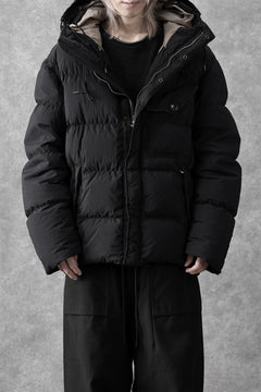 画像をギャラリービューアに読み込む, Ten c SURVIVAL DOWN JACKET / GARMENT DYED (BLACK)