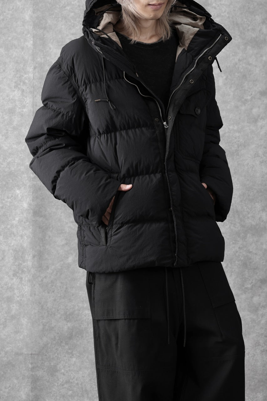画像をギャラリービューアに読み込む, Ten c SURVIVAL DOWN JACKET / GARMENT DYED (BLACK)