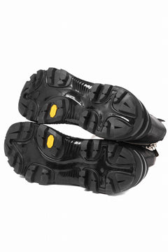 Load image into Gallery viewer, A.F ARTEFACT x Portaille LACE & BIAS ZIP ALEXANDER BOOTS / WAXED HORSE LEAHER (BLACK x WHITE)