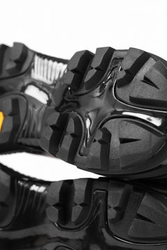 Load image into Gallery viewer, A.F ARTEFACT x Portaille LACE & BIAS ZIP ALEXANDER BOOTS / WAXED HORSE LEAHER (BLACK x WHITE)