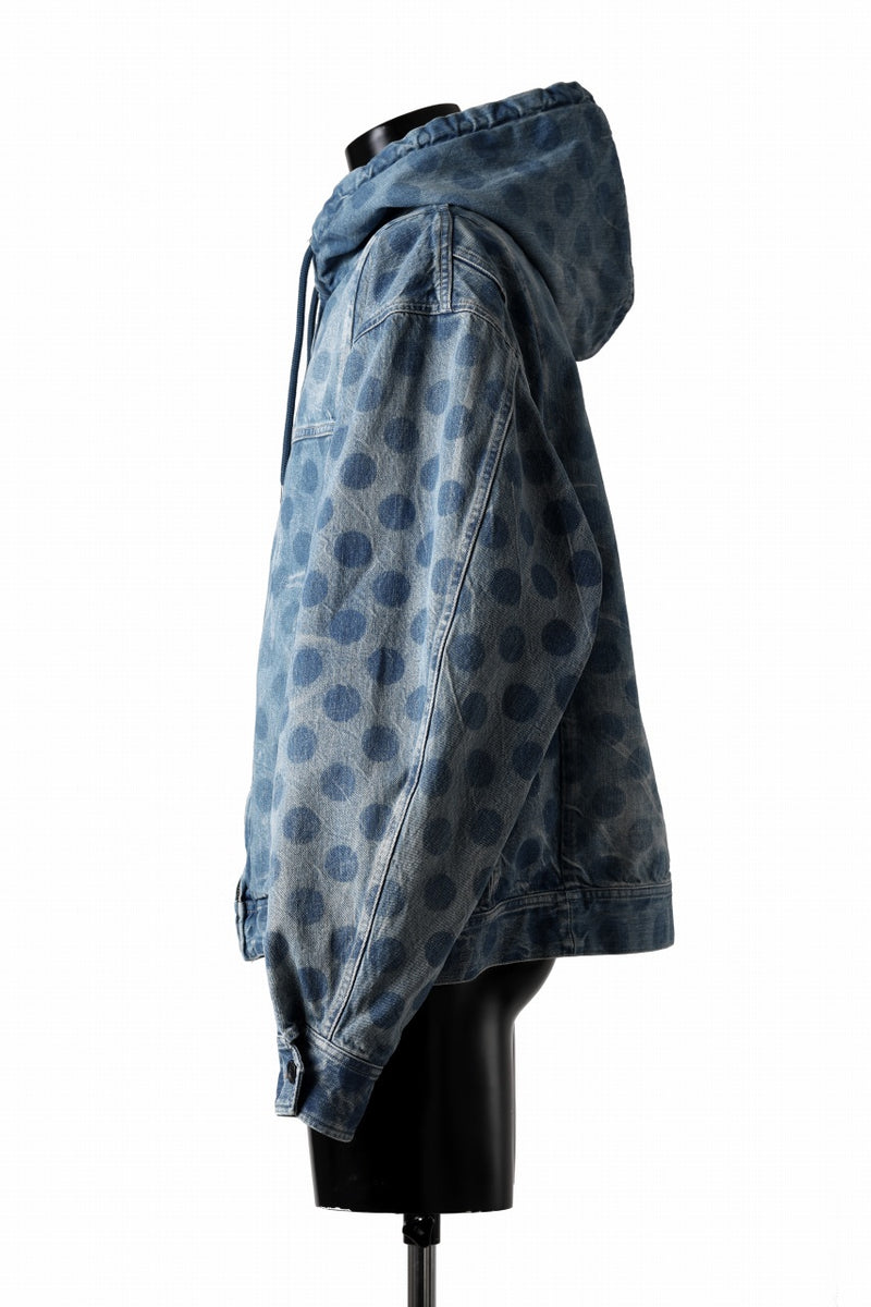 FACETASM DOT DENIM HOODED JACKET (INDIGO)の商品ページ