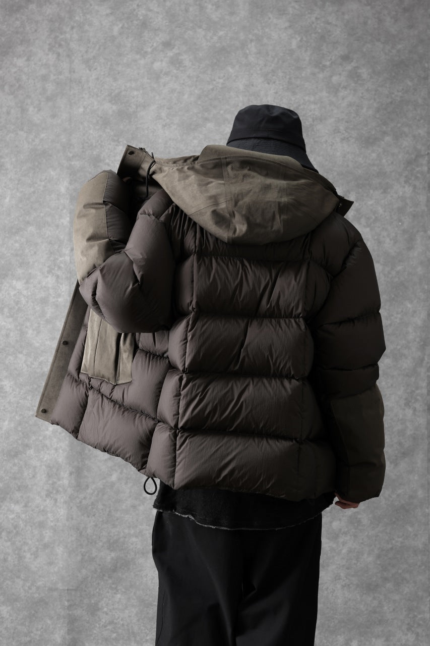 画像をギャラリービューアに読み込む, Ten c TEMPEST COMBO DOWN JACKET (DARK OLIVE)