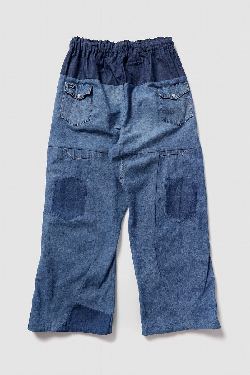 CHANGES LOOSEY REMAKE PANTS / MADE BY VTG Wrangler SHIRT
