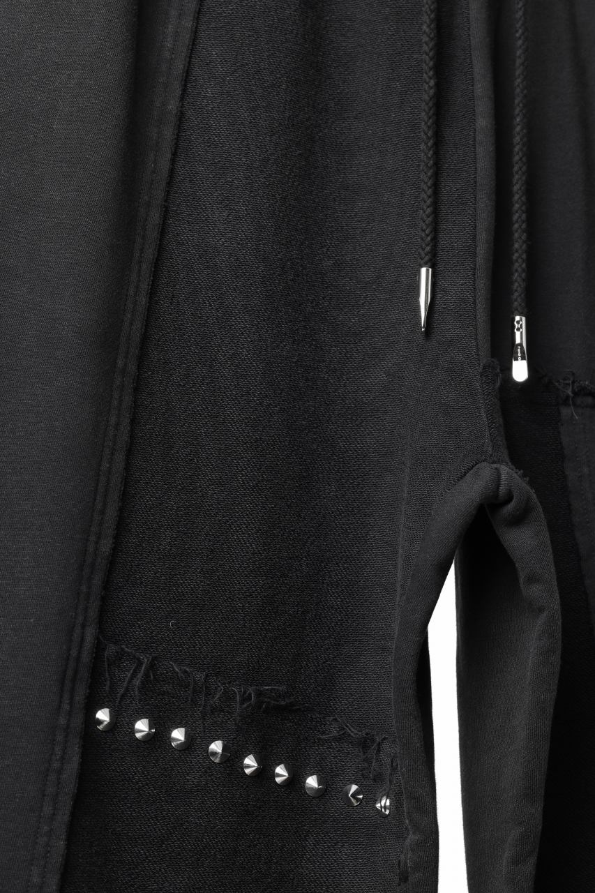 Load image into Gallery viewer, Feng Chen Wang PANELLED STRAIGHT SWEATPANTS (BLACK)