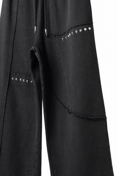 Load image into Gallery viewer, Feng Chen Wang PANELLED STRAIGHT SWEATPANTS (BLACK)