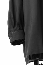 画像をギャラリービューアに読み込む, Y's for men DOUBLE STITCH SHIRT / CELLULOSE LAWN (BLACK)