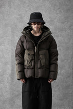 画像をギャラリービューアに読み込む, Ten c TEMPEST COMBO DOWN JACKET (DARK OLIVE)