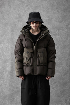 画像をギャラリービューアに読み込む, Ten c TEMPEST COMBO DOWN JACKET (DARK OLIVE)