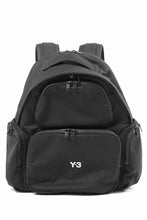 画像をギャラリービューアに読み込む, Y-3 Yohji Yamamoto UTILITY BACK PACK / RECYCLE POLYESTER (BLACK)