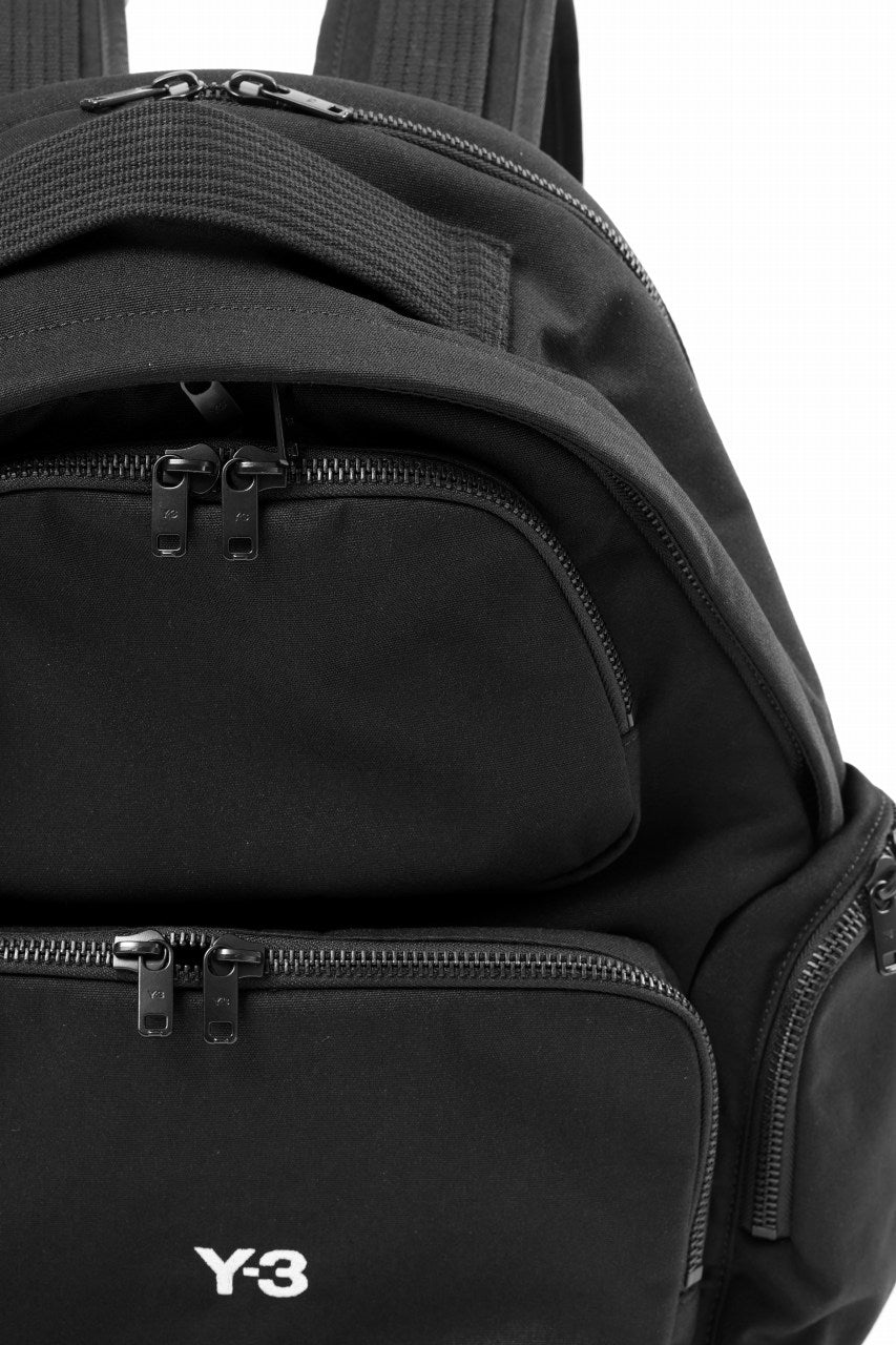 画像をギャラリービューアに読み込む, Y-3 Yohji Yamamoto UTILITY BACK PACK / RECYCLE POLYESTER (BLACK)