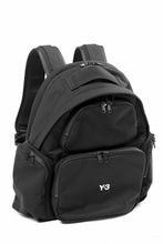 画像をギャラリービューアに読み込む, Y-3 Yohji Yamamoto UTILITY BACK PACK / RECYCLE POLYESTER (BLACK)