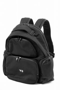 画像をギャラリービューアに読み込む, Y-3 Yohji Yamamoto UTILITY BACK PACK / RECYCLE POLYESTER (BLACK)