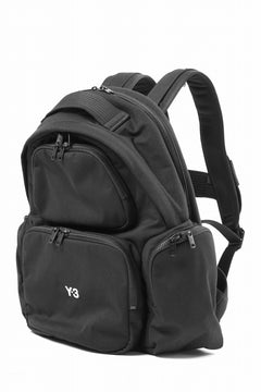 画像をギャラリービューアに読み込む, Y-3 Yohji Yamamoto UTILITY BACK PACK / RECYCLE POLYESTER (BLACK)