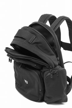 画像をギャラリービューアに読み込む, Y-3 Yohji Yamamoto UTILITY BACK PACK / RECYCLE POLYESTER (BLACK)