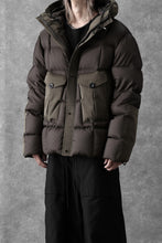 画像をギャラリービューアに読み込む, Ten c TEMPEST COMBO DOWN JACKET (DARK OLIVE)