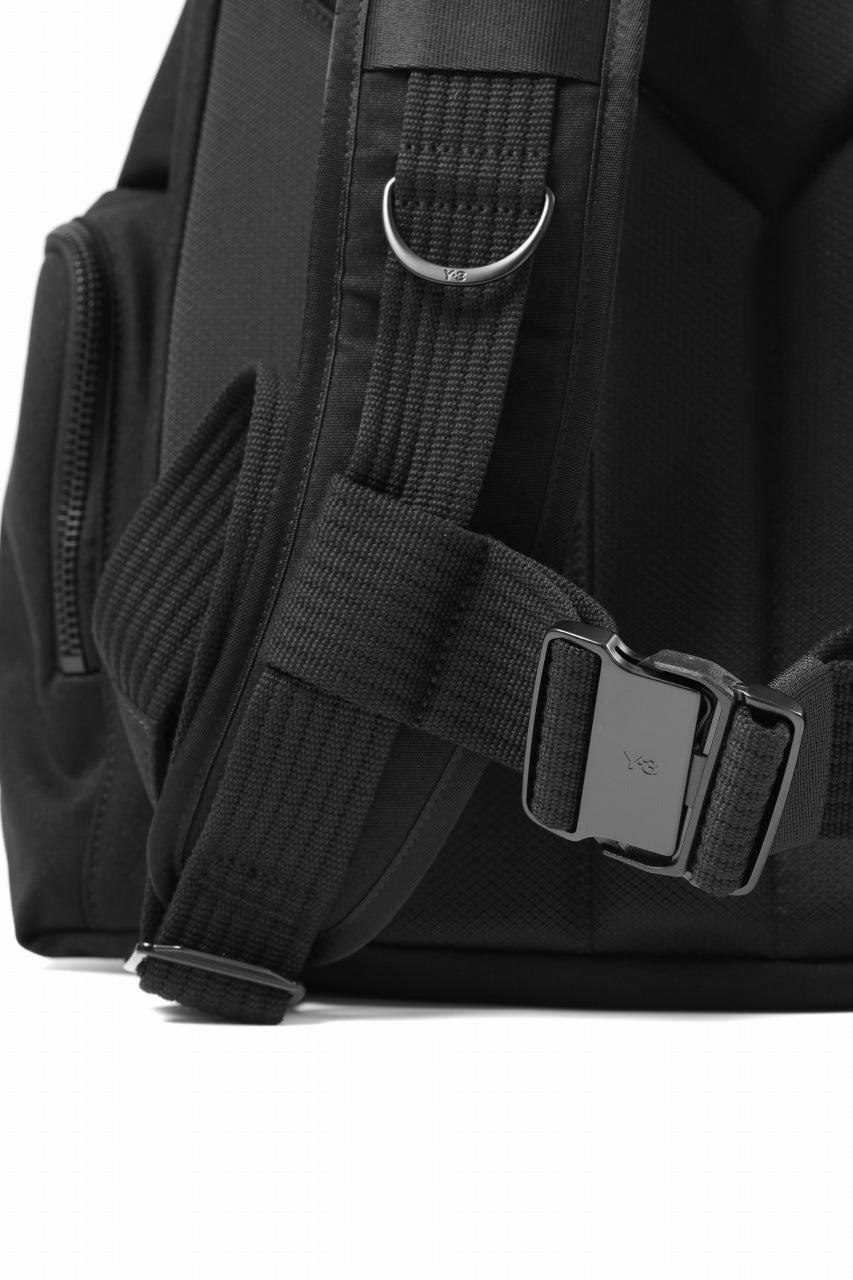 画像をギャラリービューアに読み込む, Y-3 Yohji Yamamoto UTILITY BACK PACK / RECYCLE POLYESTER (BLACK)