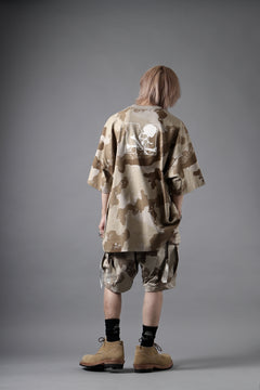 画像をギャラリービューアに読み込む, MASTERMIND WORLD JERSEY CAMO CARGO SHORTS (DESERT)