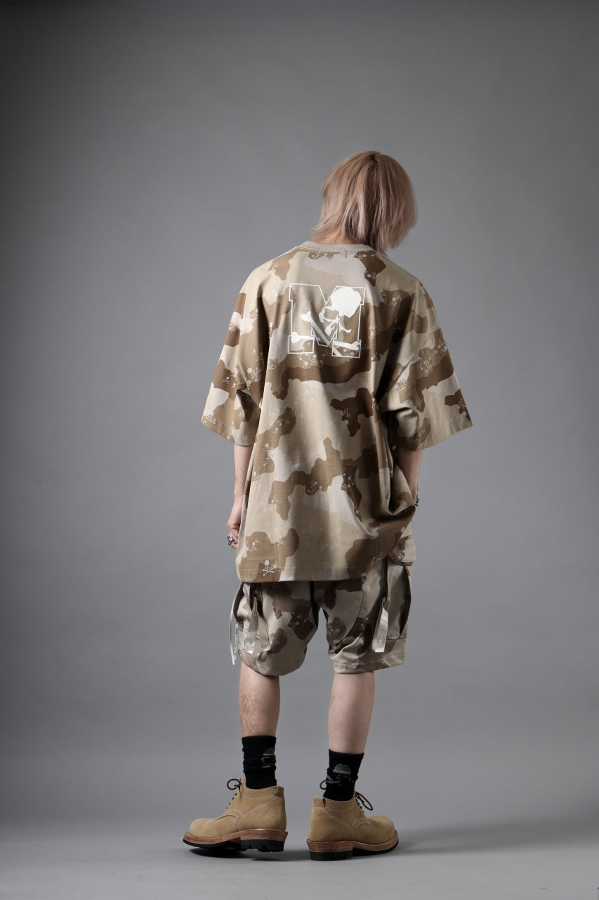 画像をギャラリービューアに読み込む, MASTERMIND WORLD JERSEY CAMO CARGO SHORTS (DESERT)