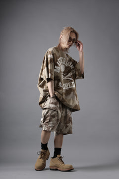 画像をギャラリービューアに読み込む, MASTERMIND WORLD JERSEY CAMO CARGO SHORTS (DESERT)