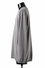 画像をギャラリービューアに読み込む, Y's for men SUMMER KNIT PULLOVER / 12G PLAIN STITCH (CHARCOAL)